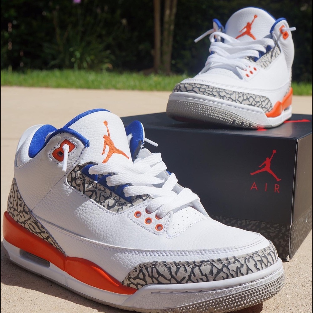Jordan 3 ‘Knicks’ ( READ DESCRIPTION )